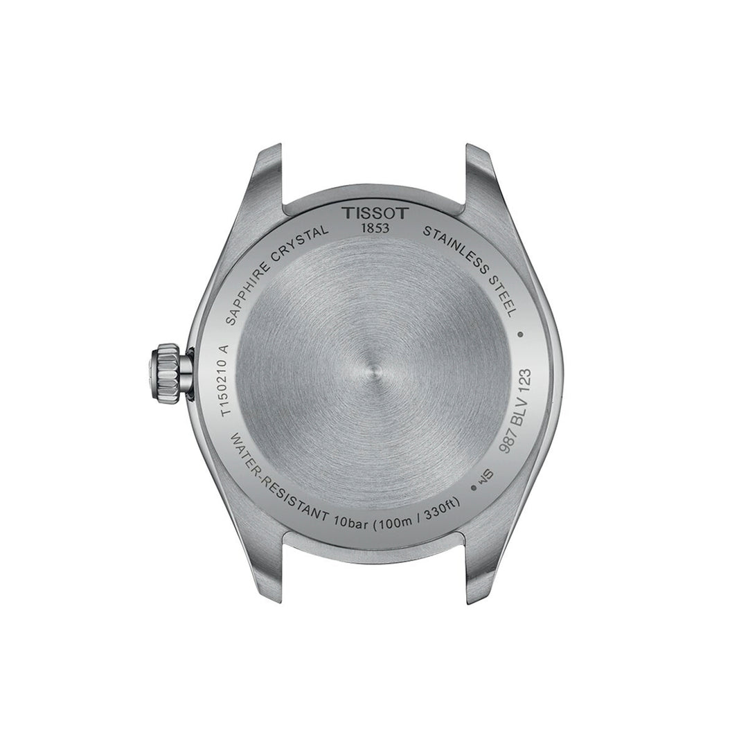 Tissot PR 100 quartz watch, 34 mm, stainless steel, T150.210.11.351.00