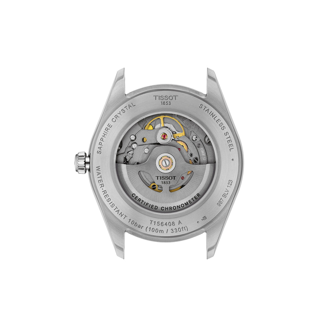 Montre Tissot Ballade automatique 39 mm en acier inoxydable T156.408.11.033.00