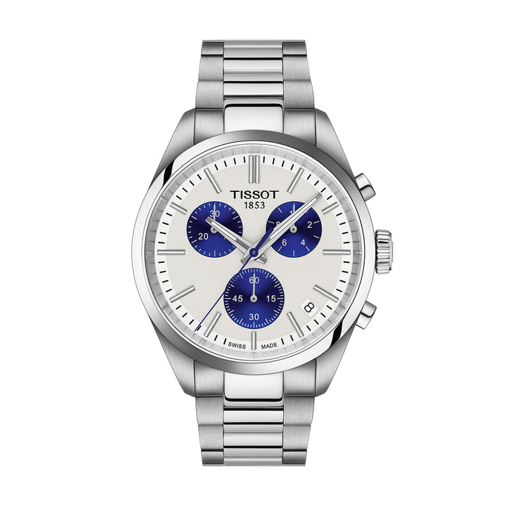 Montre Tissot PR quartz 40 mm en acier inoxydable T150.417.11.011.00