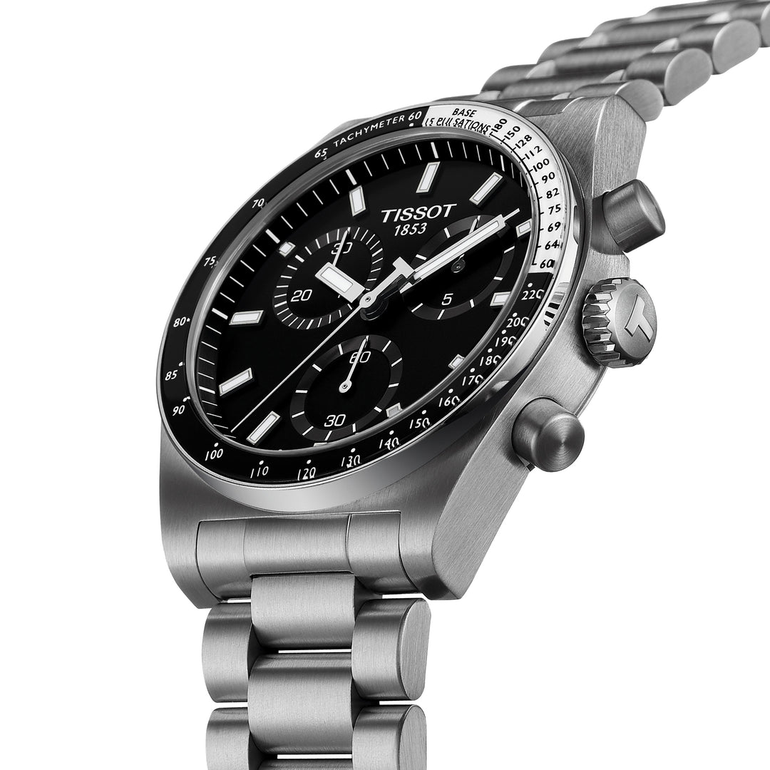 Montre Tissot PR516 quartz en acier inoxydable 40 mm T149.417.11.051.00