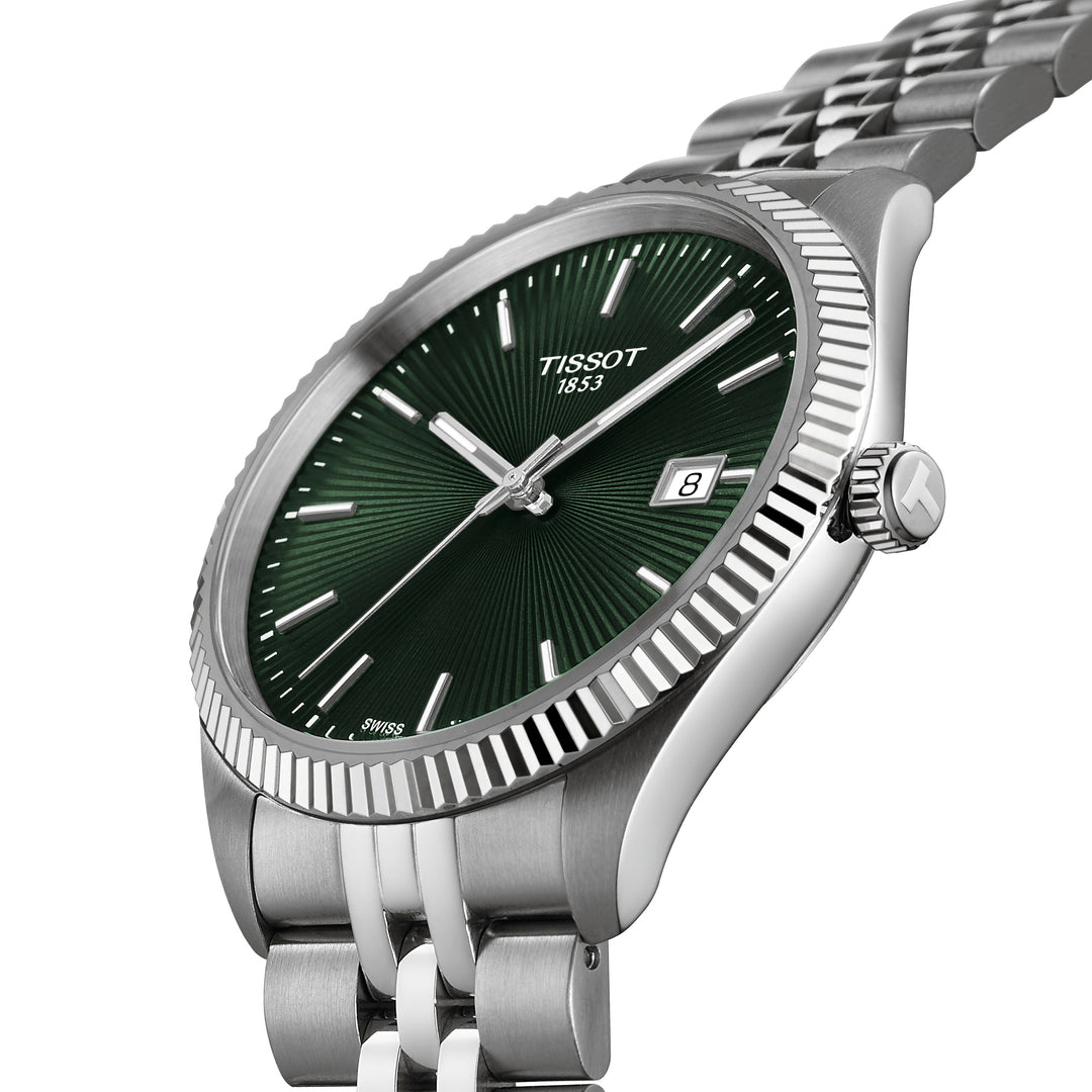 Tissot Ballade quartz watch 40 mm in stainless steel T156.410.11.091.00