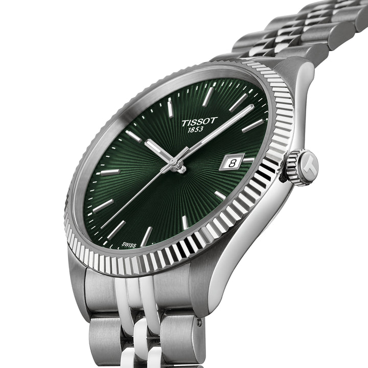 Tissot Ballade quartz watch 40 mm in stainless steel T156.410.11.091.00