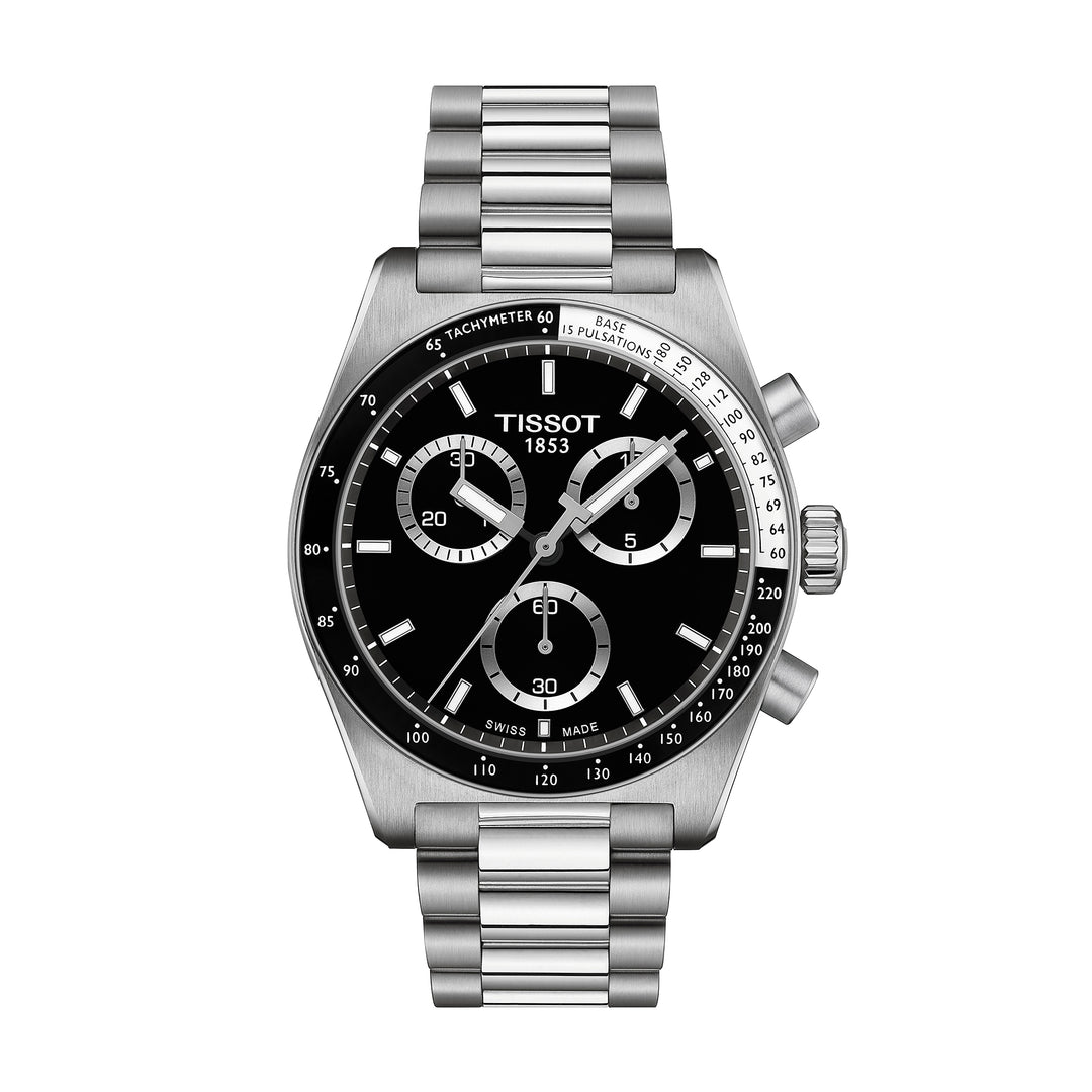 Montre Tissot PR516 quartz en acier inoxydable 40 mm T149.417.11.051.00