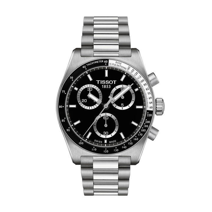Montre Tissot PR516 quartz en acier inoxydable 40 mm T149.417.11.051.00
