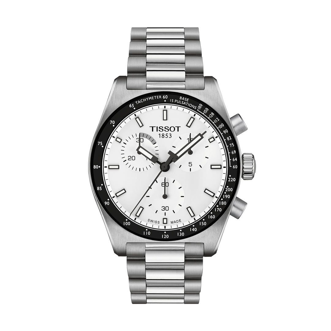Montre Tissot PR516 quartz en acier inoxydable 40 mm T149.417.11.011.00