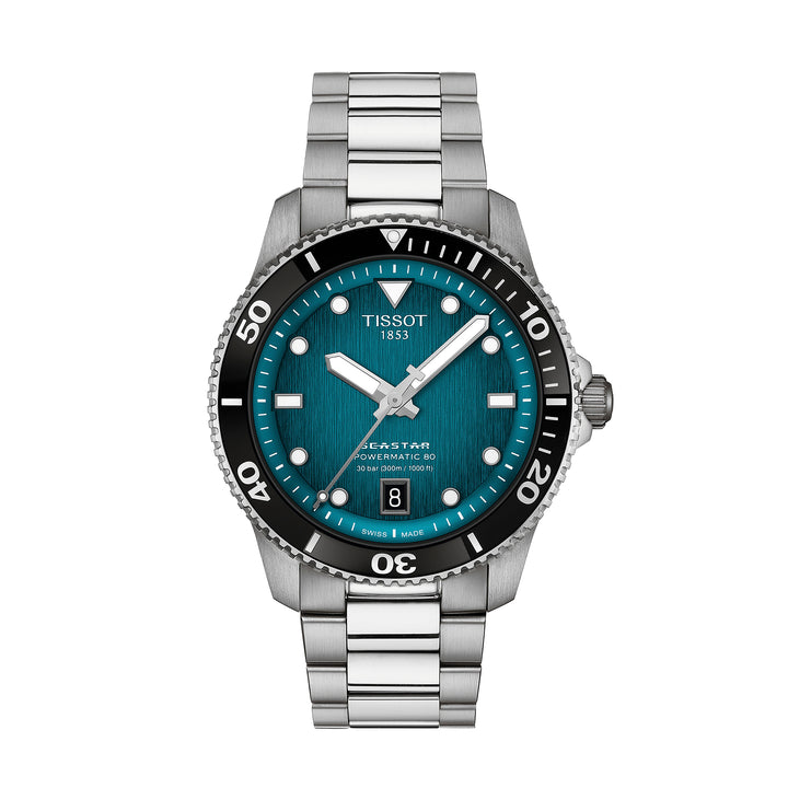 Montre Tissot Seastar 1000 automatique 40 mm en acier inoxydable T120.807.11.091.00