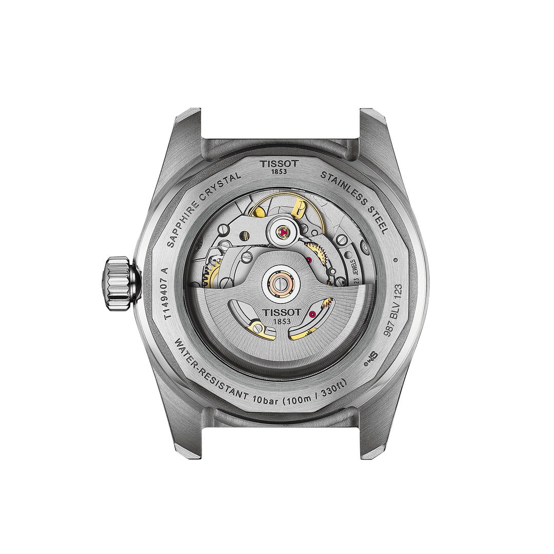 Tissot PR516 Powermatic 80 automatic watch in 38 mm stainless steel T149.407.11.031.00