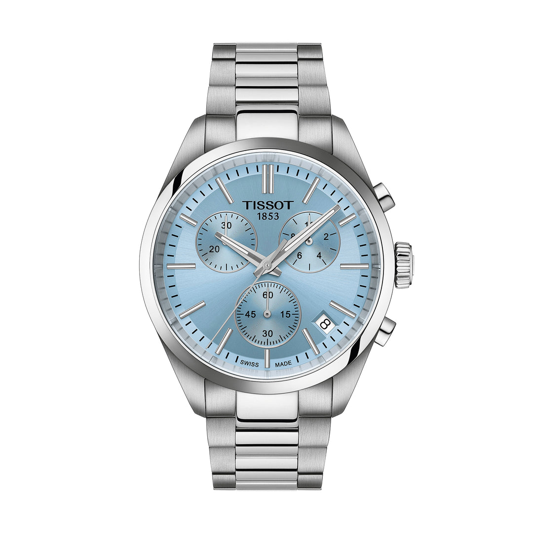 Montre Tissot PR 100 quartz 40 mm en acier inoxydable T150.417.11.351.00