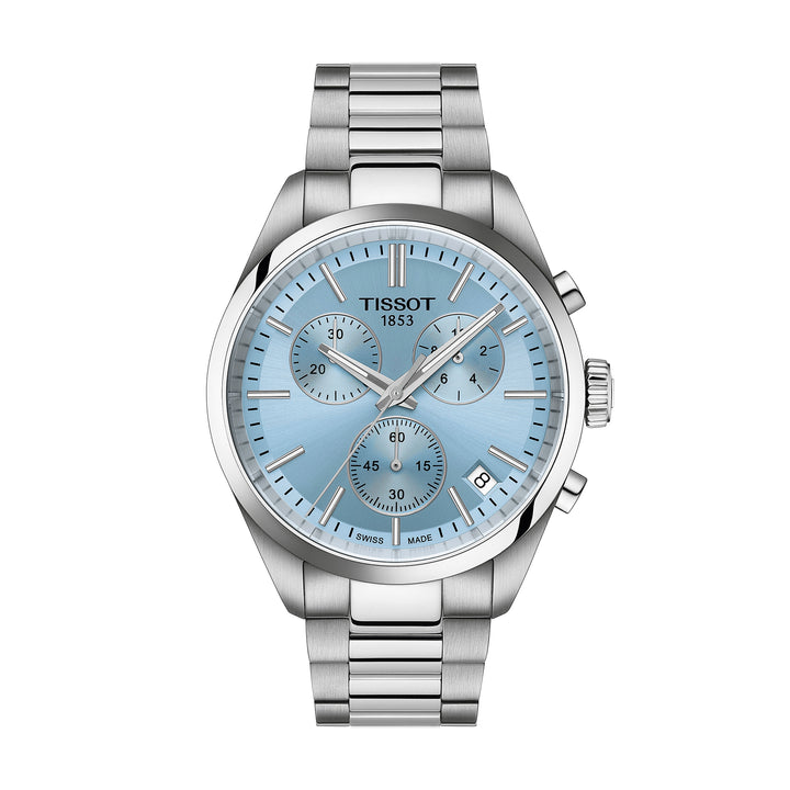 Montre Tissot PR 100 quartz 40 mm en acier inoxydable T150.417.11.351.00