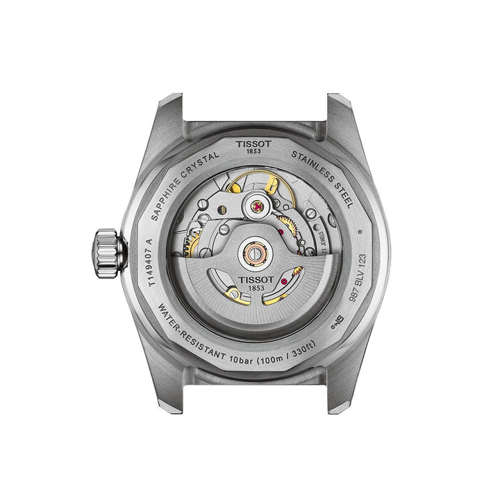 Montre Tissot PR516 automatique 38 mm en cuir T149.407.16.041.00