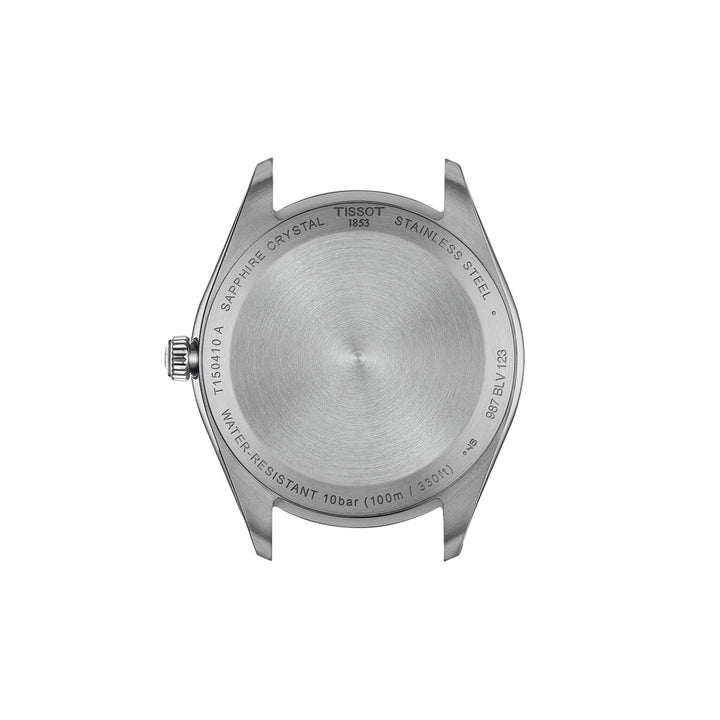 Tissot PR 100 quartz 40 mm stainless steel watch T150.410.11.351.00