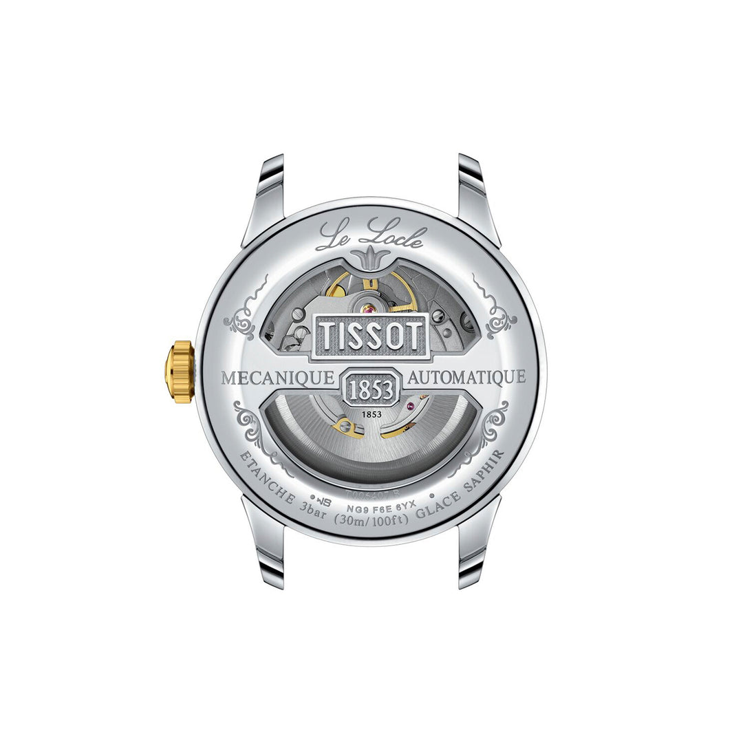 Tissot Le Locle automatic watch 39.3 mm in stainless steel T006.407.22.033.01