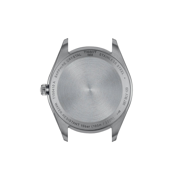 Montre Tissot PR 100 quartz 40 mm en acier inoxydable T150.410.11.091.00