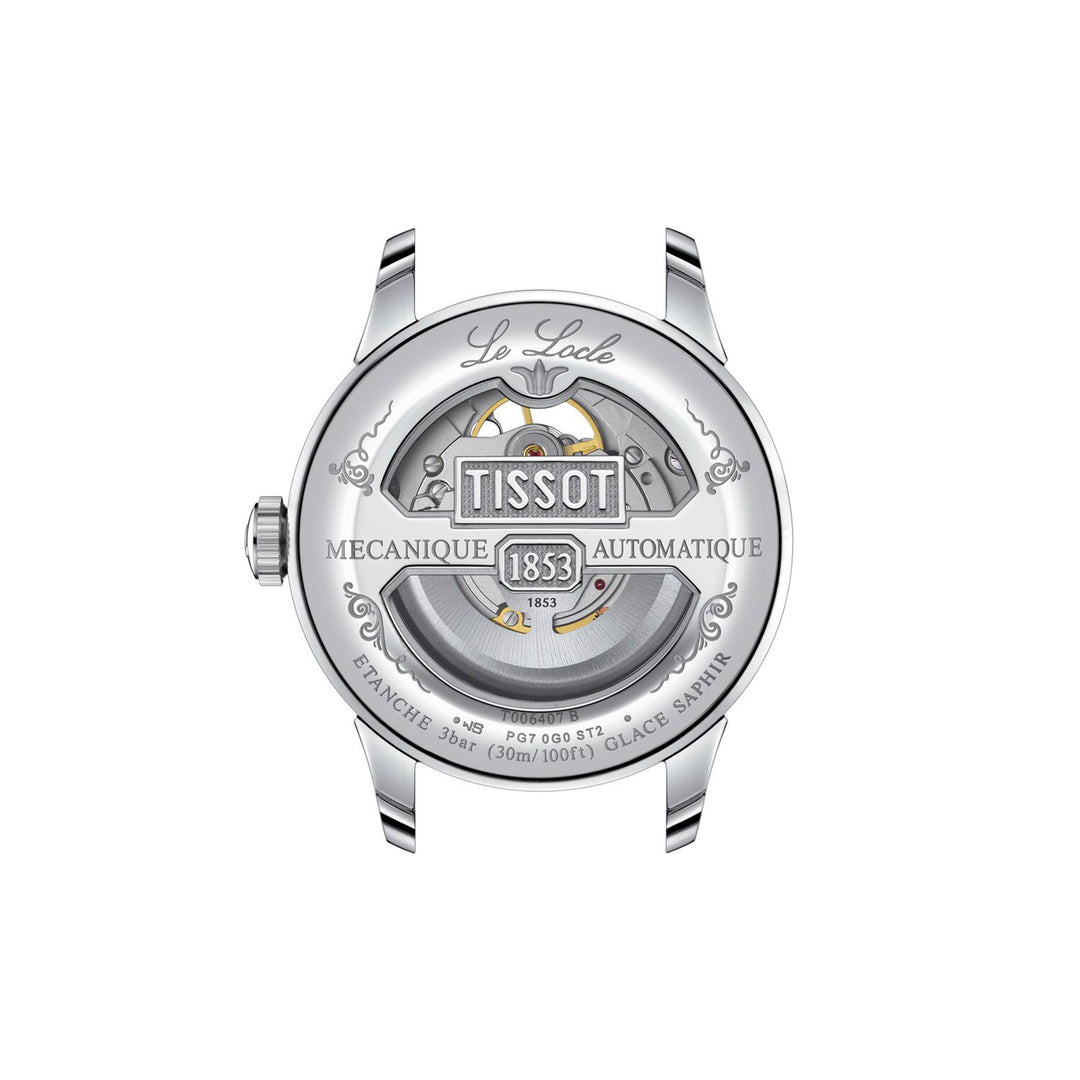 Tissot Le Locle automatic watch 39.3 mm in leather T006.407.16.033.01