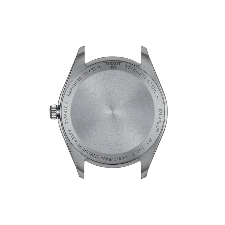 Tissot PR 100 quartz 40 mm stainless steel watch T150.410.11.051.00
