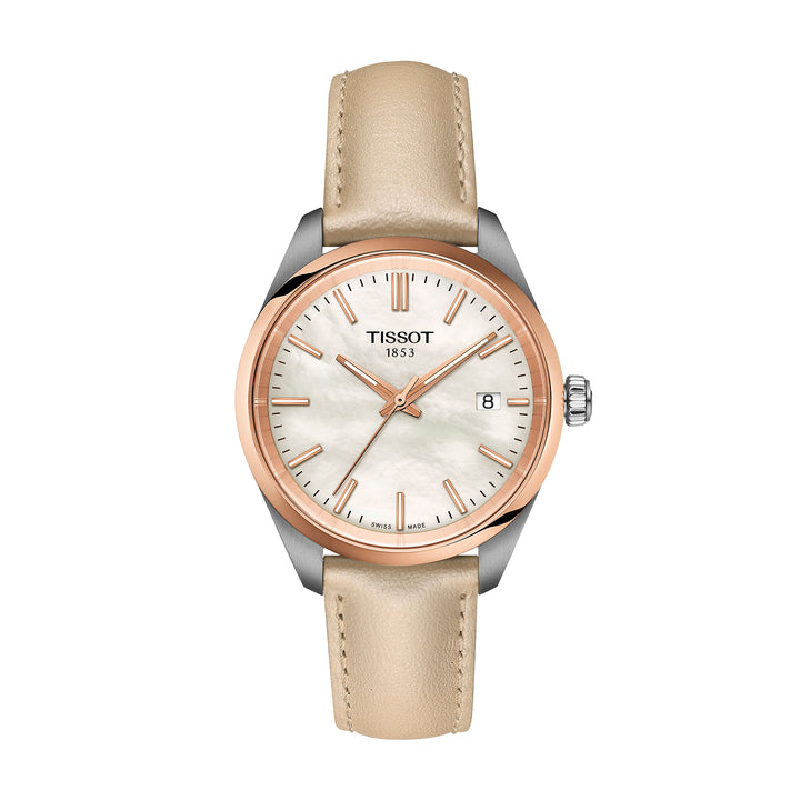Montre Tissot PR 100 quartz 34 mm en cuir T150.210.26.111.00