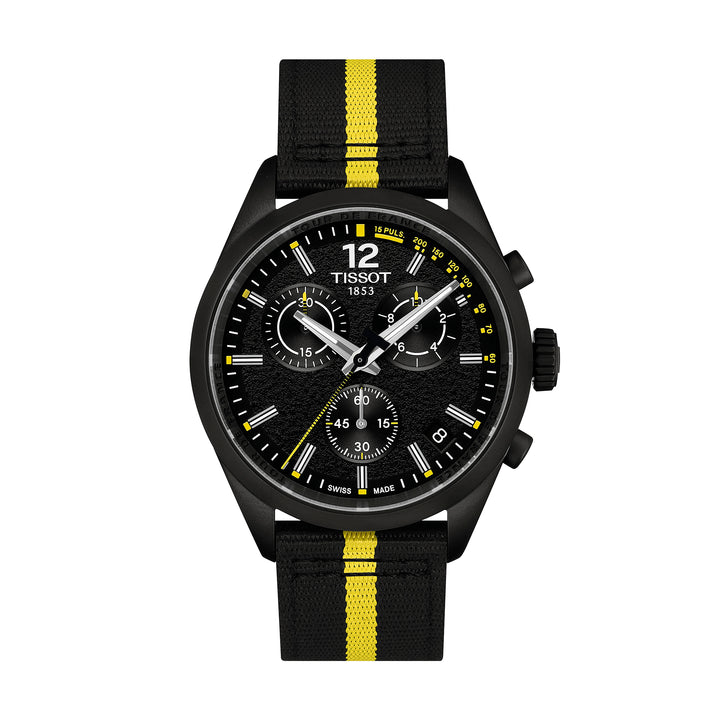 Montre Tissot PR 100 Tour de France 2026 quartz 40 mm en tissu T150.417.37.057.00