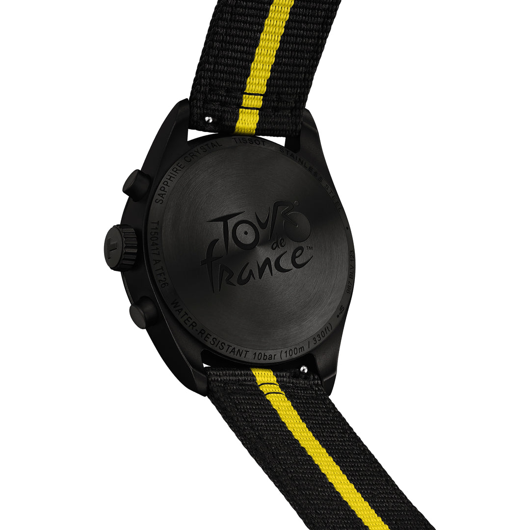 Montre Tissot PR 100 Tour de France 2026 quartz 40 mm en tissu T150.417.37.057.00