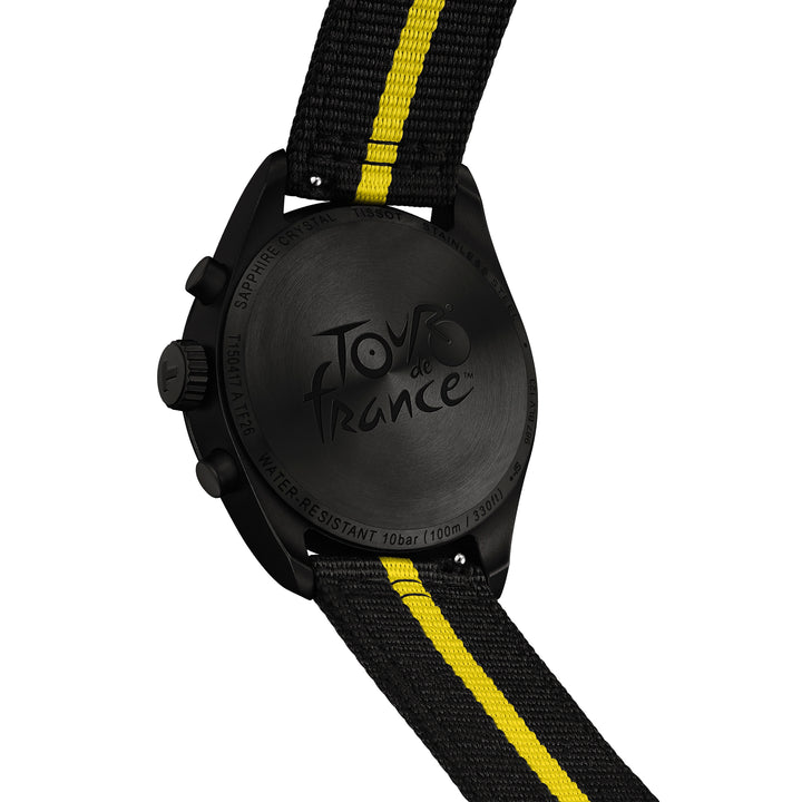 Montre Tissot PR 100 Tour de France 2026 quartz 40 mm en tissu T150.417.37.057.00
