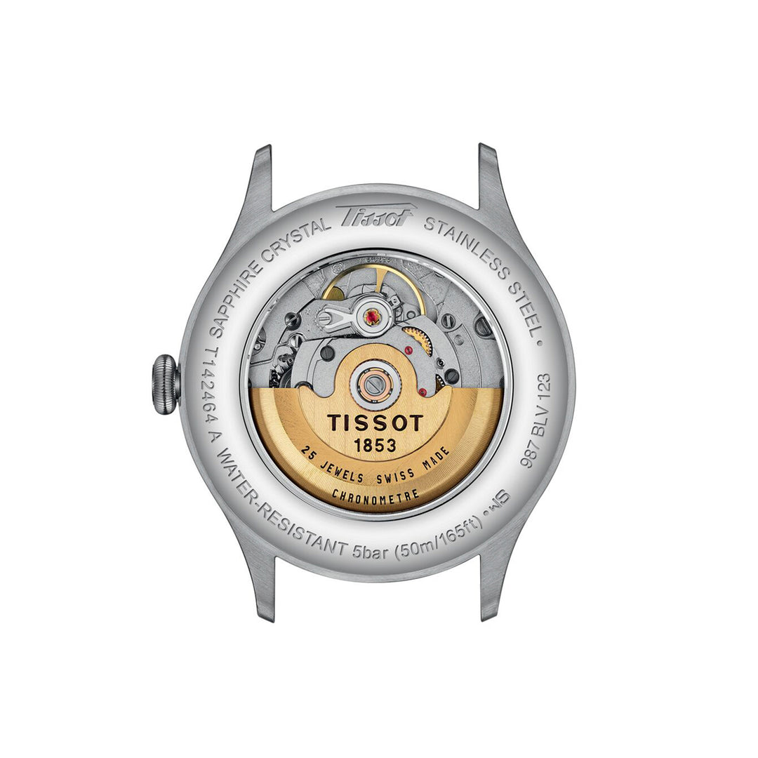 Tissot Heritage 1938 automatic watch, 39 mm, leather T142.464.16.062.00