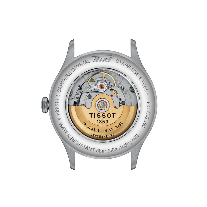 Tissot Heritage 1938 automatic watch, 39 mm, leather T142.464.16.062.00
