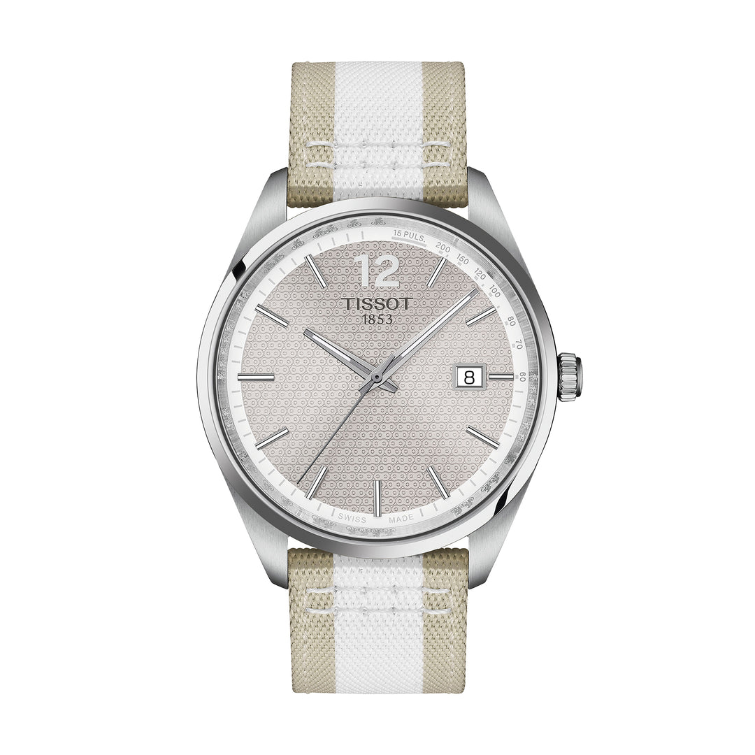 Tissot PR 100 Cycling quartz watch 40 mm in fabric T150.410.17.037.00