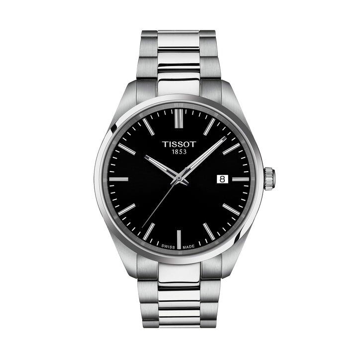 Tissot PR 100 quartz 40 mm stainless steel watch T150.410.11.051.00