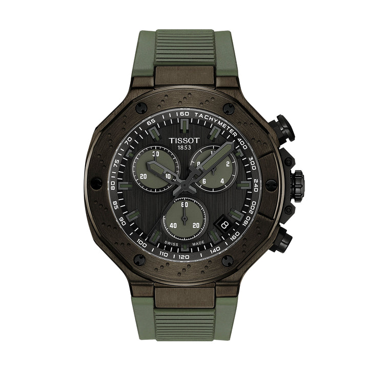 Montre Tissot T-Race quartz 45 mm en silicone T141.417.37.061.02