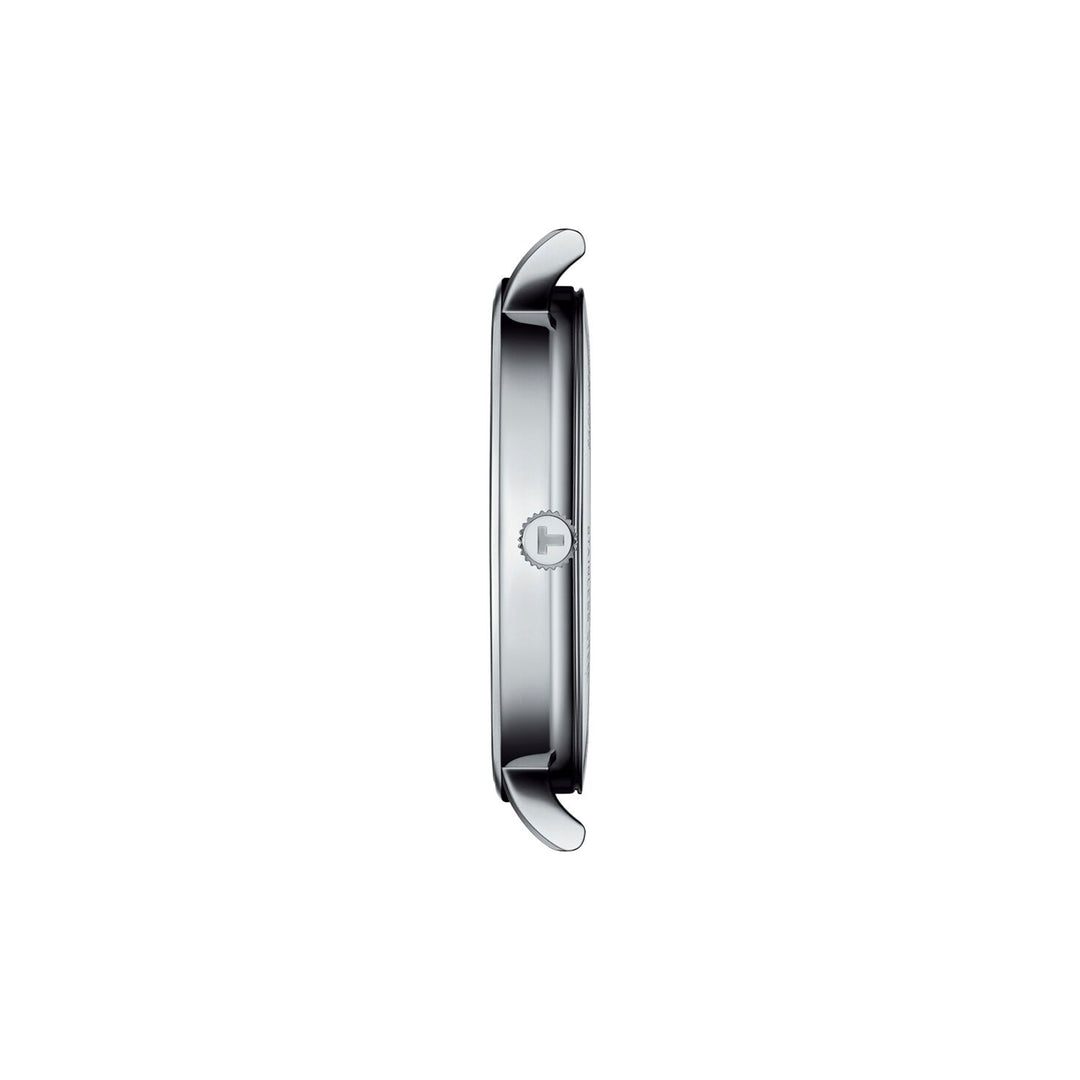 Montre Tissot Everytime quartz 40 mm en cuir T143.410.16.041.00