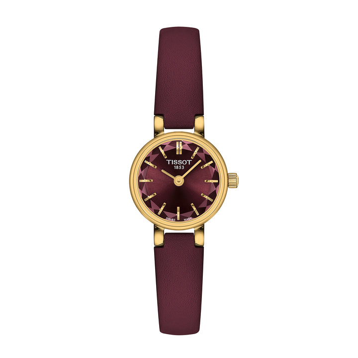 Montre Tissot Lovely Round quartz 19,5 mm en cuir T140.009.36.371.00