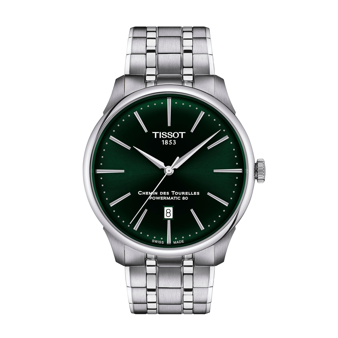 Montre Tissot Chemin des Tourelles automatique 42 mm en acier inoxydable T139.407.11.091.00