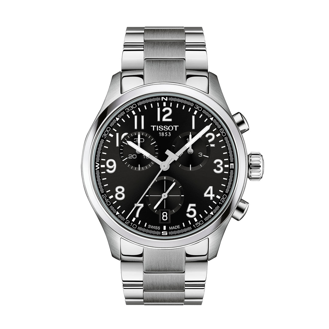 Montre Tissot Chrono L quartz en acier inoxydable 42 mm T116.417.11.052.00