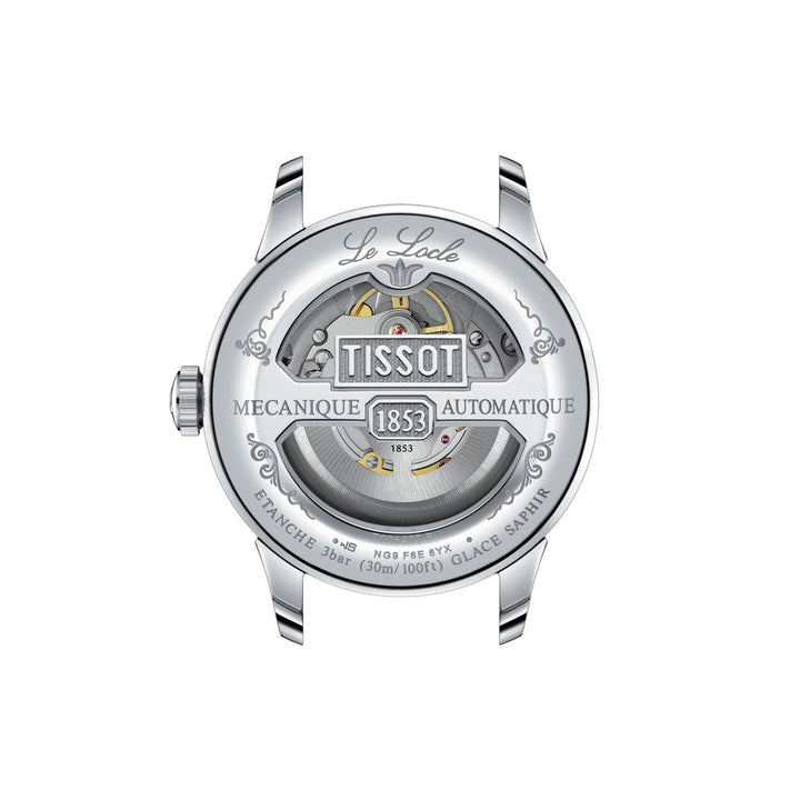 Montre Tissot Le Locle Powermatic 80 automatique en acier inoxydable 39.3 mm T006.407.11.053.00