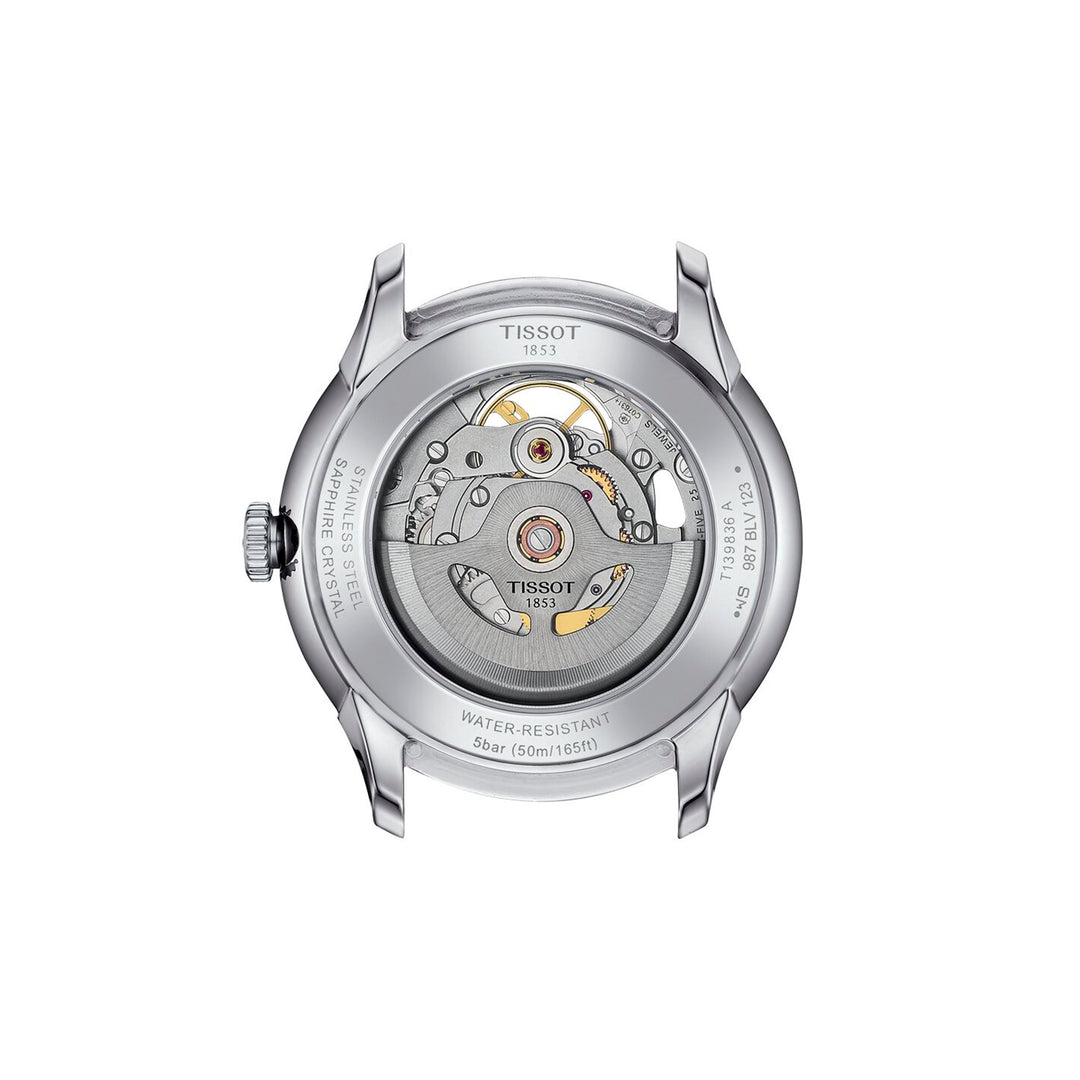 Montre Tissot Chemin des Tourelles Skeleton automatique 39 mm en acier inoxydable T139.836.11.048.00