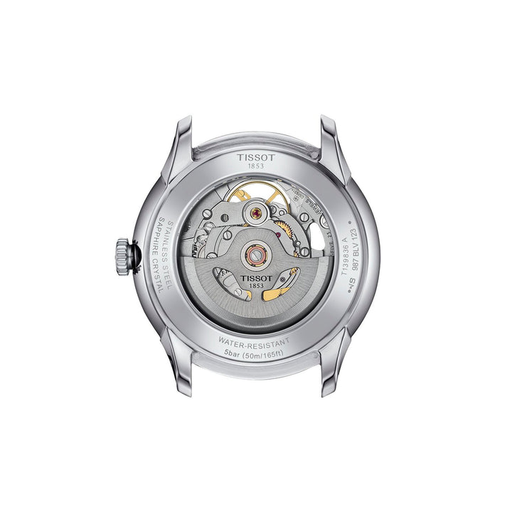 Montre Tissot Chemin des Tourelles Skeleton automatique 39 mm en acier inoxydable T139.836.11.048.00