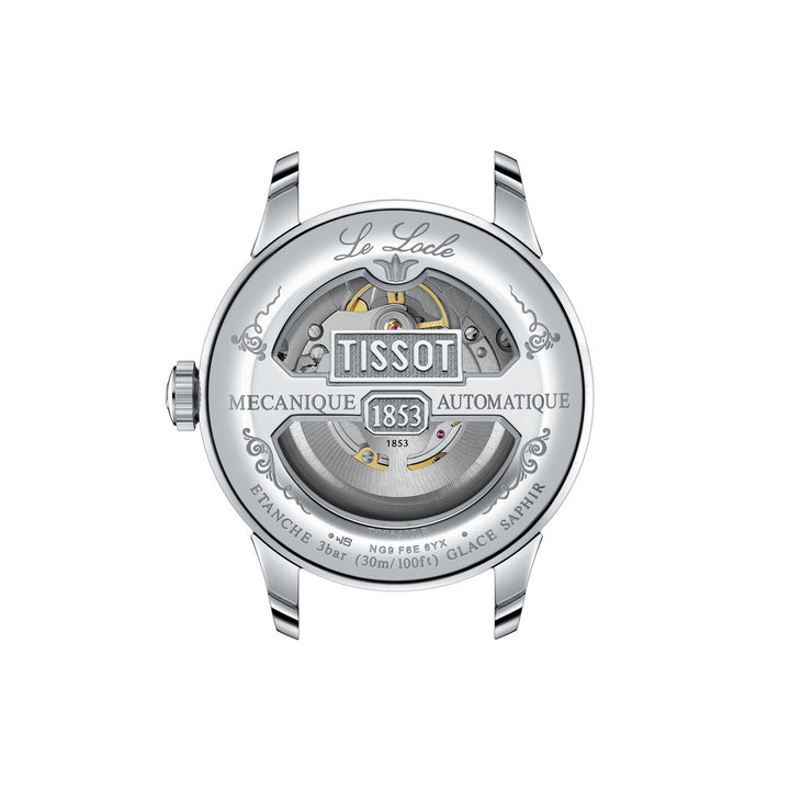 Tissot Le Locle Powermatic 80 automatic watch in stainless steel 39.3 mm T006.407.11.043.00