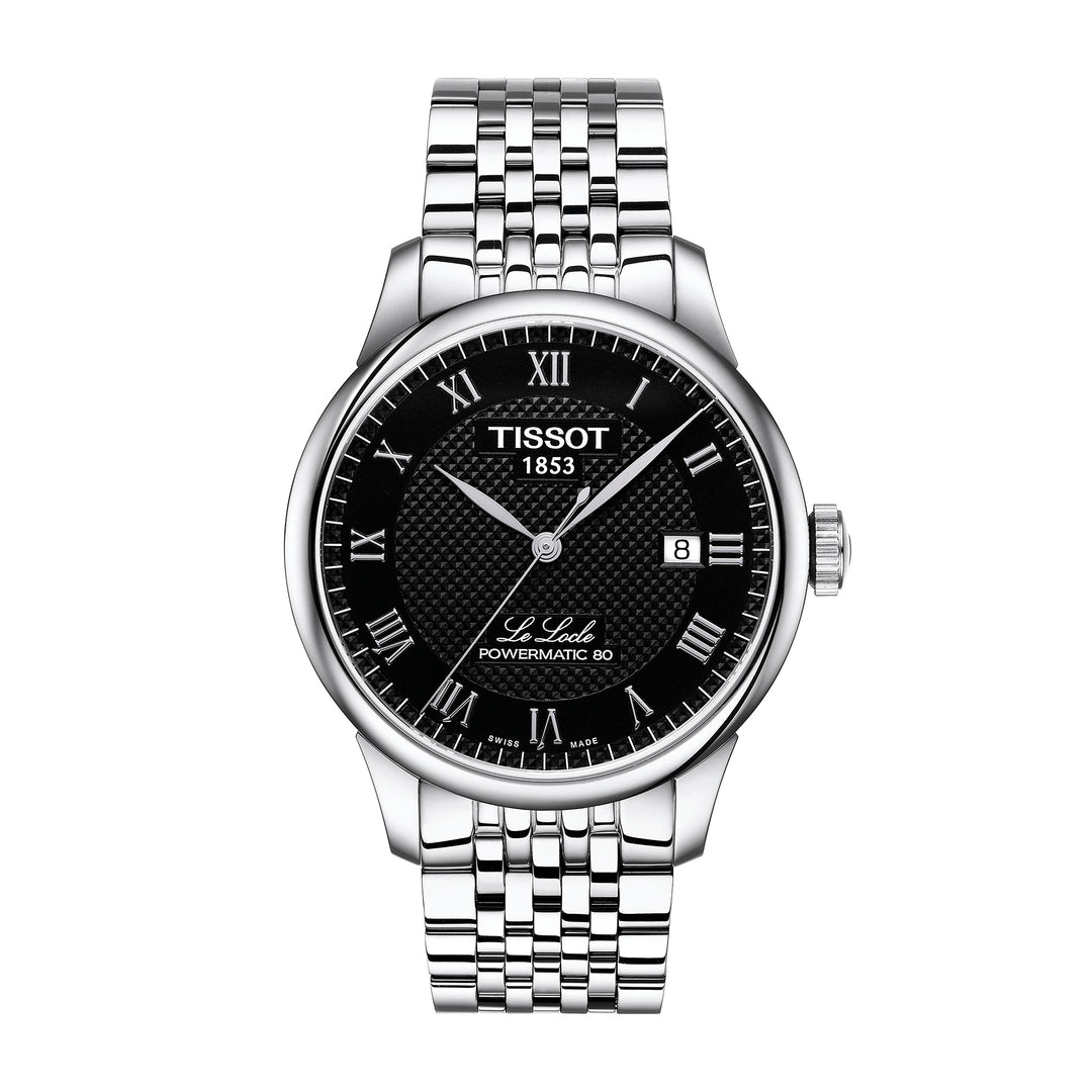 Montre Tissot Le Locle Powermatic 80 automatique en acier inoxydable 39.3 mm T006.407.11.053.00