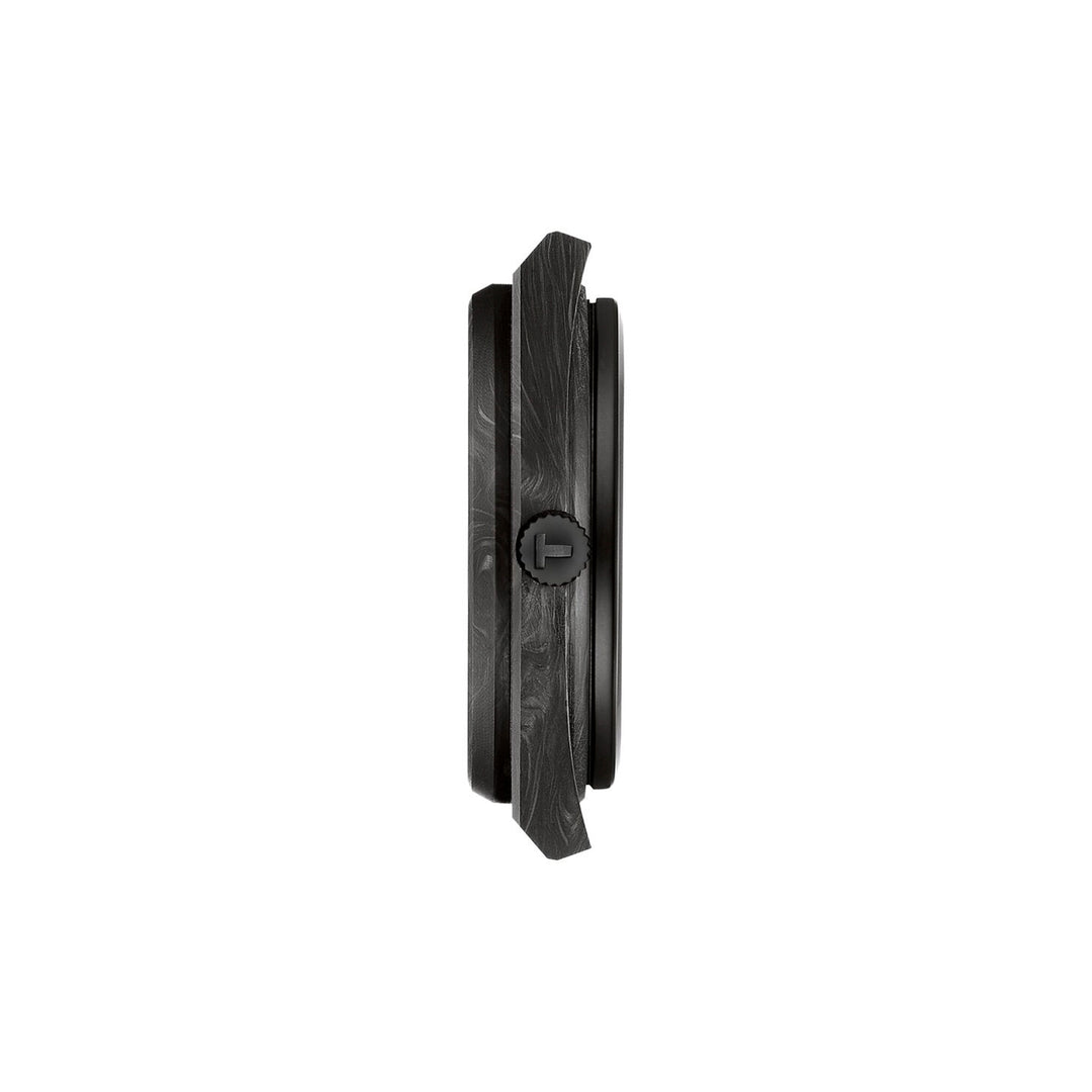 Tissot PRX Carbon automatic watch 40,5 mm in rubber T137.907.97.201.00