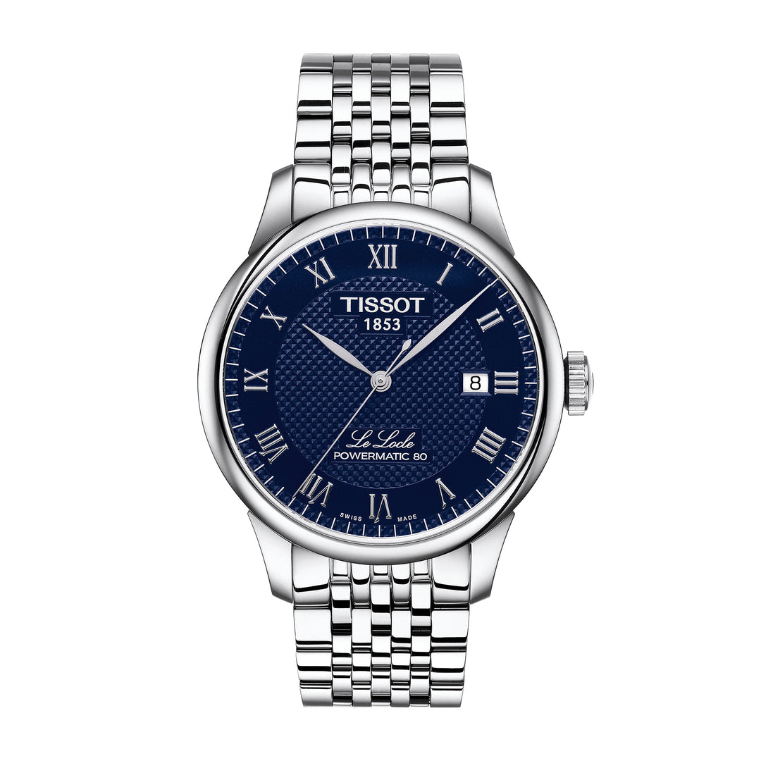 Tissot Le Locle Powermatic 80 automatic watch in stainless steel 39.3 mm T006.407.11.043.00