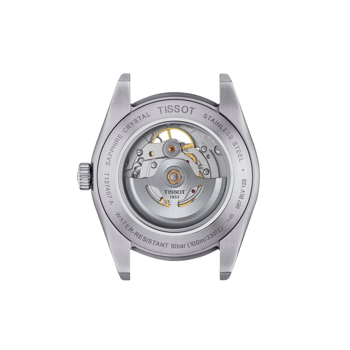 Montre Tissot Gentleman Open Heart automatique 40 mm en acier inoxydable T127.407.11.081.00
