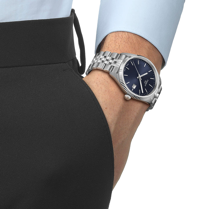 Tissot Ballade quartz watch in 40 mm stainless steel T156.410.11.041.00