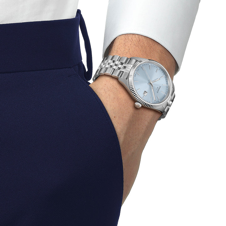 Tissot Ballade quartz watch in 40 mm stainless steel T156.410.11.351.00