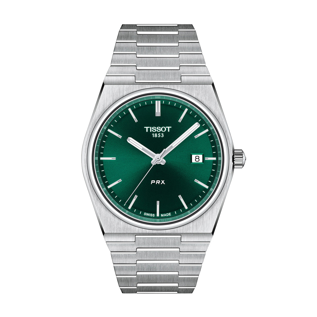 Tissot PRX quartz watch 40 mm in stainless steel T137.410.11.091.00