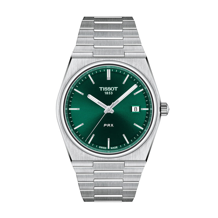 Tissot PRX quartz watch 40 mm in stainless steel T137.410.11.091.00