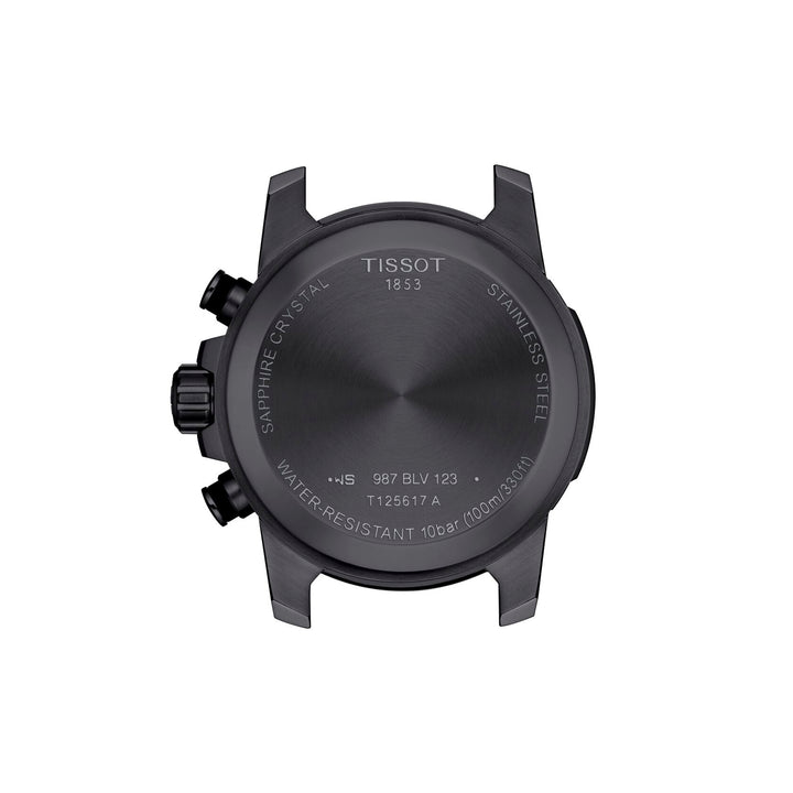 Montre Tissot Supersport Chrono quartz 45,5 mm en cuir T125.617.36.051.01