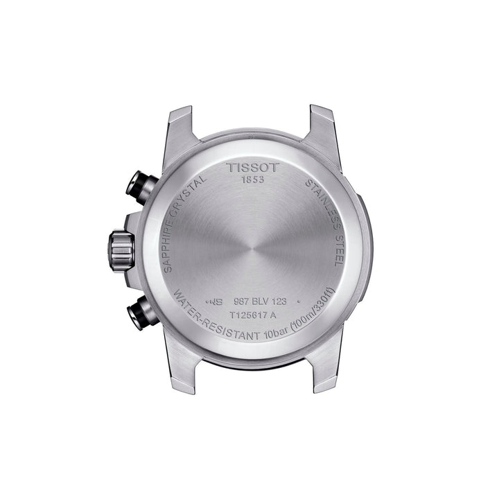 Tissot Supersport Chrono quartz watch, 45,5 mm, leather, T125.617.16.051.00