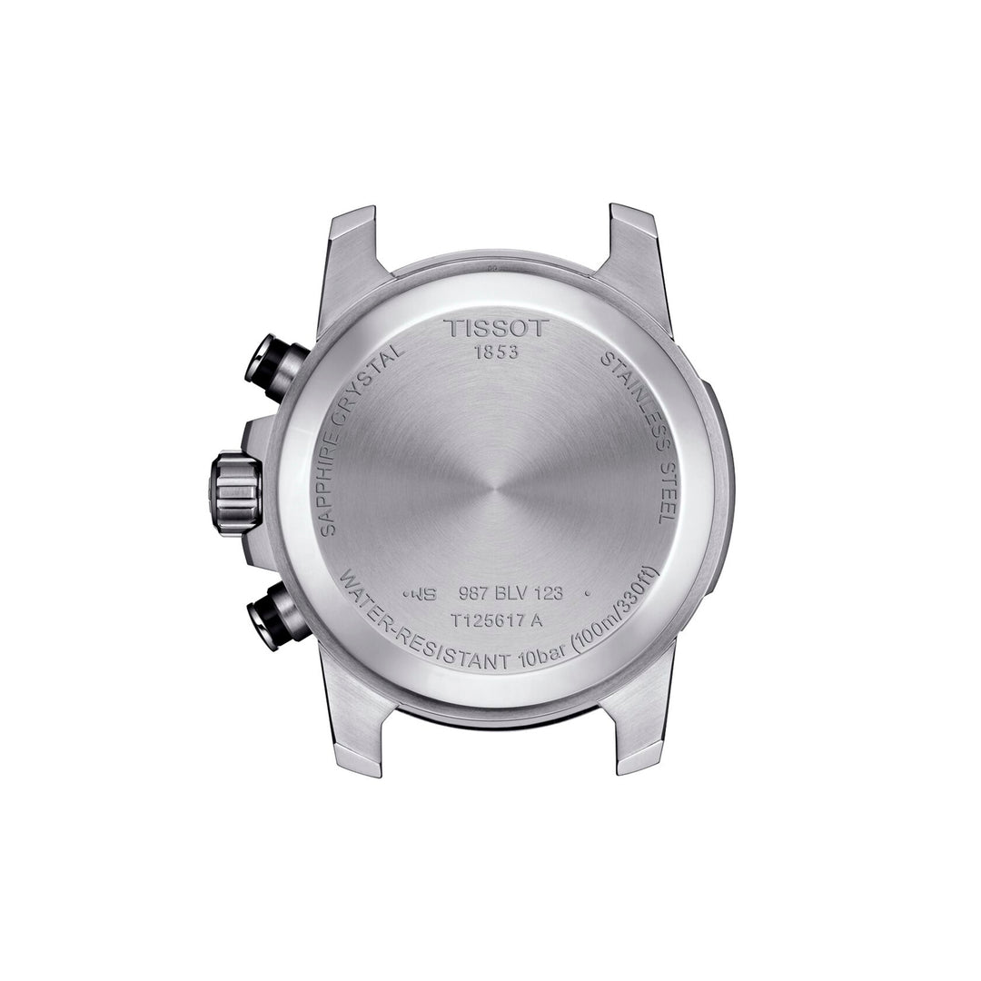 Montre Tissot Supersport Chrono quartz 45,5 mm en acier inoxydable T125.617.11.051.00