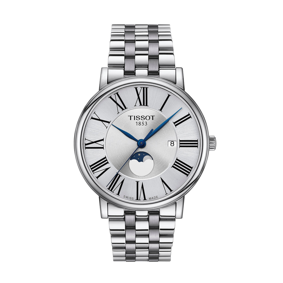 Tissot Carson Premium quartz watch, 40 mm, stainless steel, T122.423.11.033.00