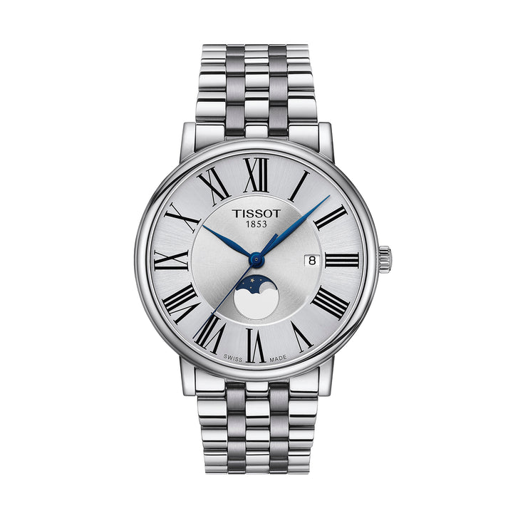 Tissot Carson Premium quartz watch, 40 mm, stainless steel, T122.423.11.033.00