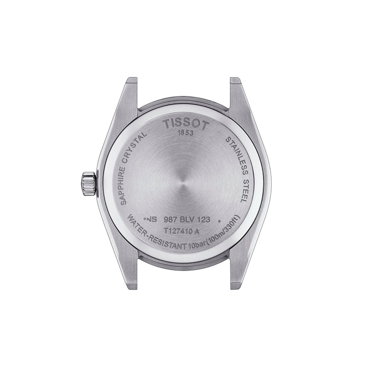Montre Tissot Gentleman quartz 40 mm en acier inoxydable T127.410.11.041.00